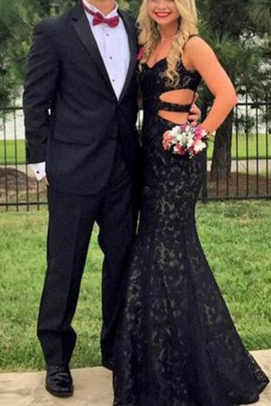 Black Two-Piece Prom Men's Suit