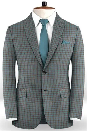 Prom Colorful Two Pieces Tuxedo Men Suits