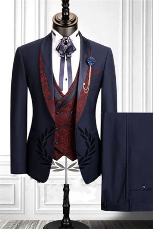 Navy Blue Dress Suit