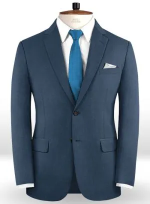 Navy Blue Slim Fit Men Suits