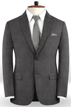 Slim Fit Single Breasted Business  man Tuxedo with 2 Pieces