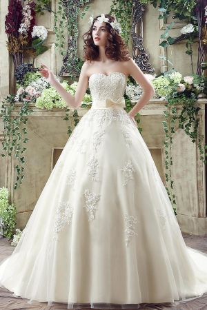 Mermaid Bateau Neck Sleeveless Sweep / Brush Train Tulle Wedding Dress With Beading