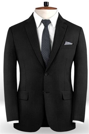 Black Notched Lapel Tuxedos