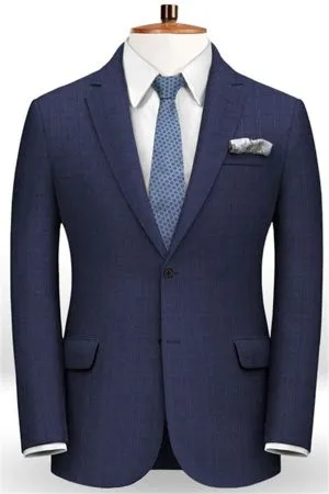 Navy Blue Formal Men Suits