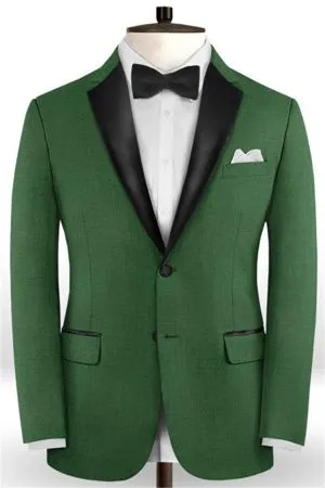 Dark Green Formal Men Suits