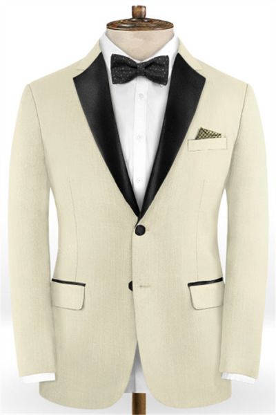 Light Champagne Formal Business Men Suits