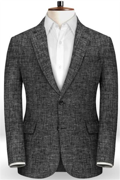 Linen Beach Wedding Men Suits