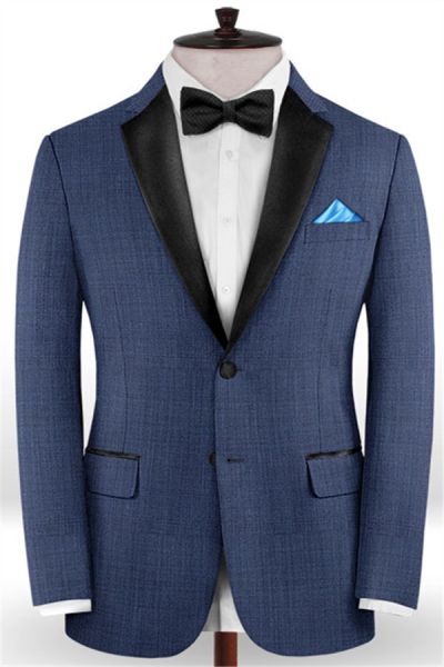 Blue Bespoke Men Suits