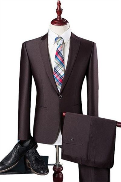 Classy Brown Formal Business Tuxedos