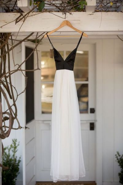 A-line Plunging Neckline Sleeveless Floor-length 100D Chiffon Wedding Guest Dress
