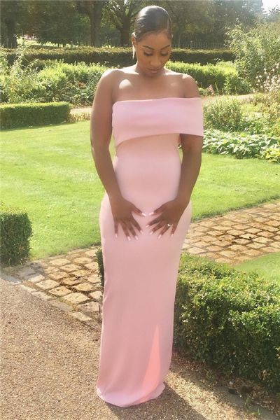 Mermaid Off-the-shoulder Floor-length Formal Dress