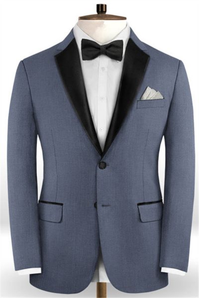 Gray Slim Fit Men Suits