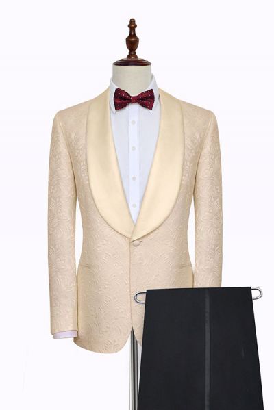 Champagne Wedding Tuxedos for Groom