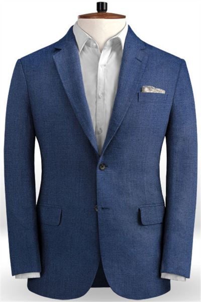 Dark Navy Men Wedding Suits