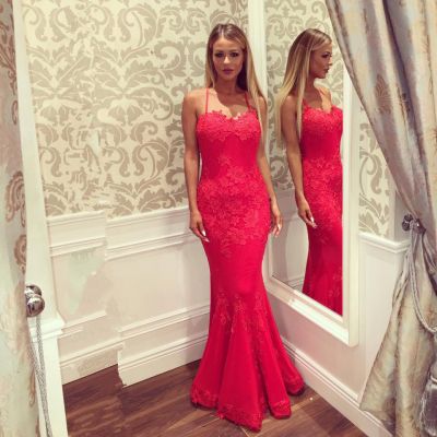 Mermaid Sweetheart Neck Sleeveless Floor-length Formal Dress With Lace