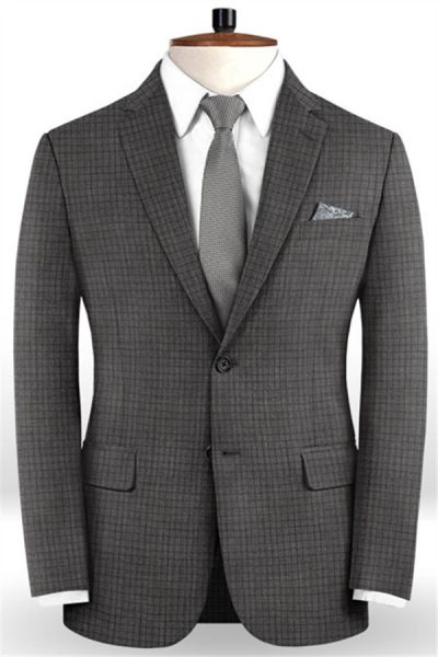 Slim Fit Single Breasted Business  man Tuxedo with 2 Pieces