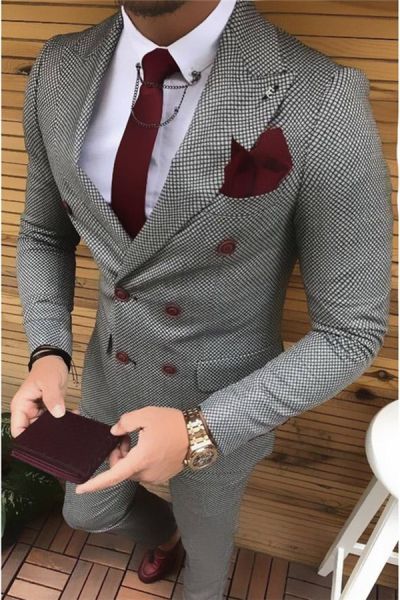 Black and White Bird Eye Tuxedo