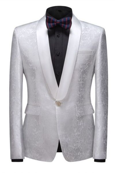 Slim Fit Shawl Lapel One Button Wedding Tuxedo