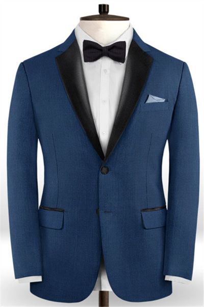 Blue Slim Fit Prom Tuxedos