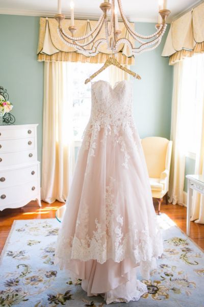 A-line Sweetheart Neck Sleeveless Sweep / Brush Train Satin Wedding Gown With Lace