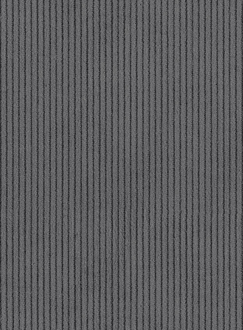 Grey Corduroy Men Suits 4