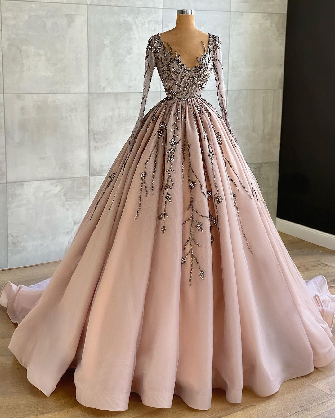 A-line One Shoulder Sleeveless Floor-length Tulle Formal Wear With Ruffles 2