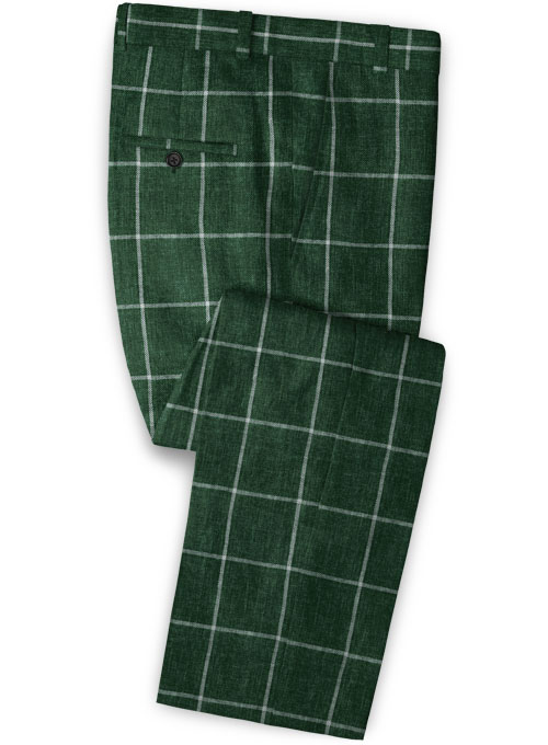 Dark Green Men Suits 3