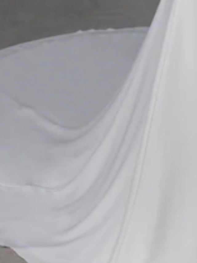 Mermaid V-neck Long Sleeves Court Train Lace Wedding Gown With Lace 2