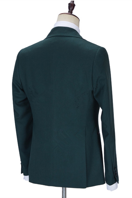 Dusty Sage Three Pieces Slim Fit Prom Men Suit 2