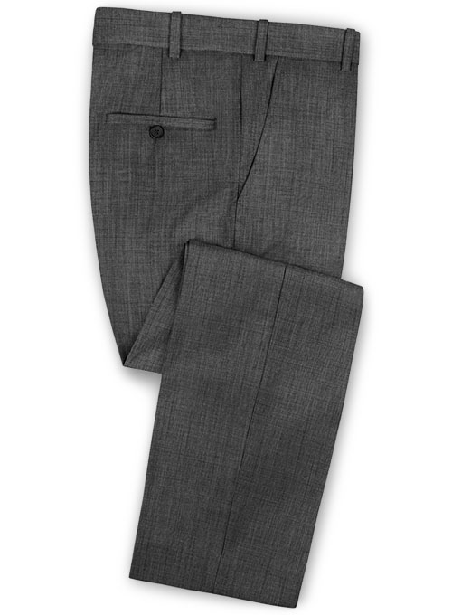 Dark Gray Groomsmen Notch Lapel Tuxedos 3