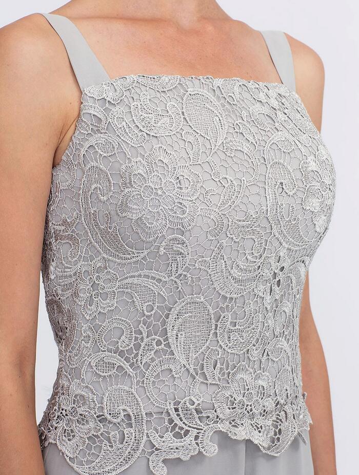 Chiffon Mother of the Bride Dress Jumpsuit Wedding Wear 4