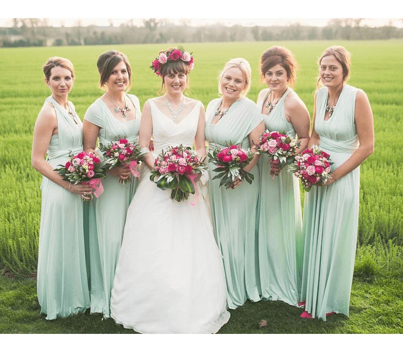 Sage Green Infinity Bridesmaid Dress In   53 Colors 3