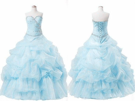 Ball Gown Sweetheart Neck Sleeveless Floor-length Organza Evening Gown With Beading 2