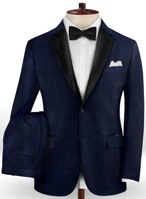 Dark Blue Slim Fit Men Suit 2